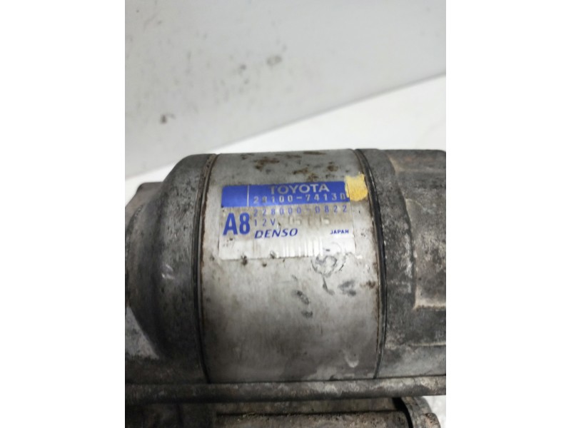 Recambio de motor arranque para toyota rav 4 funcruiser (a1) básico referencia OEM IAM 2810074130  