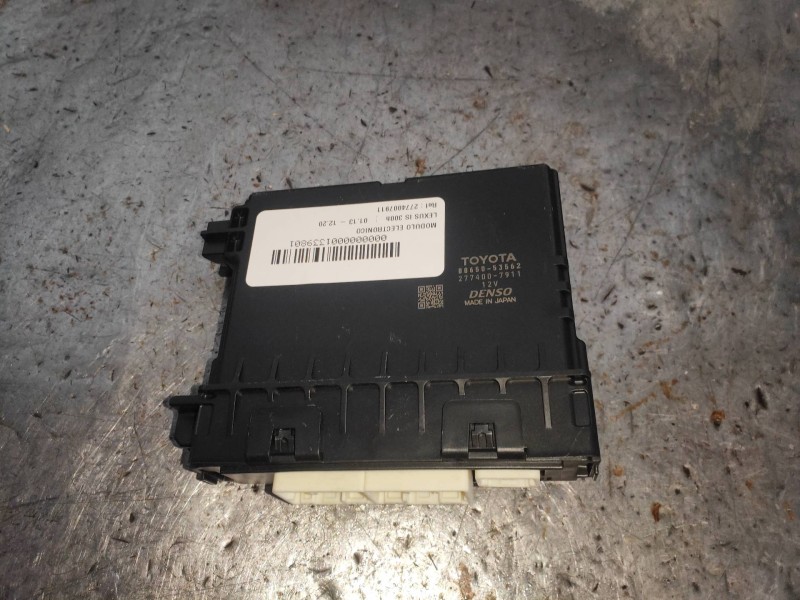 Recambio de modulo electronico para lexus is 300h referencia OEM IAM 2774007911 8865053562 