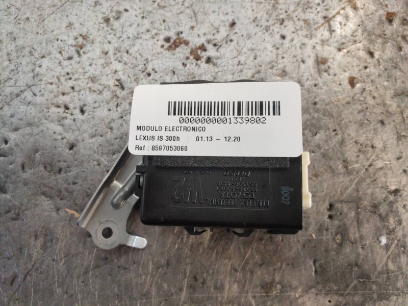 Recambio de modulo electronico para lexus is 300h referencia OEM IAM 8597053060 0515004400 