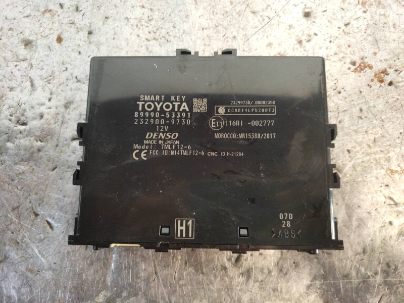 Recambio de modulo electronico para lexus is 300h referencia OEM IAM 2329009730 8999053391 