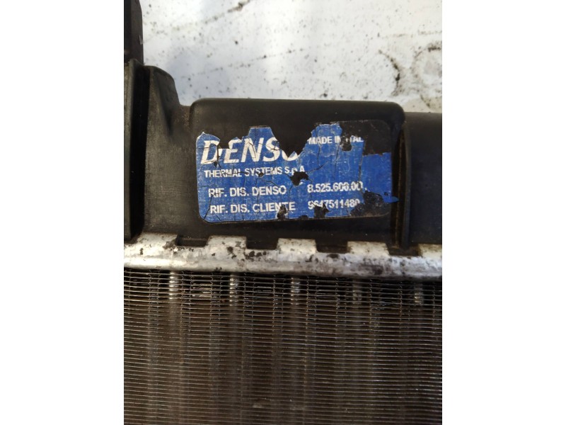 Recambio de radiador agua para peugeot 206+ básico referencia OEM IAM 9647511480 852560000 