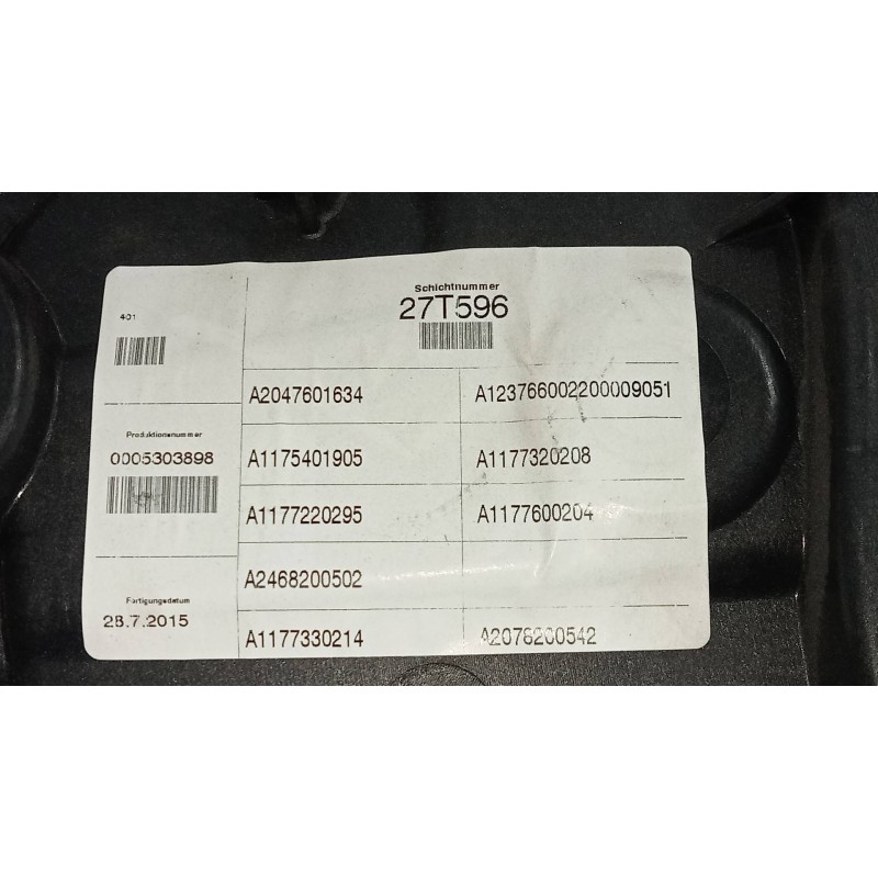 Recambio de elevalunas trasero derecho para mercedes clase cla (w117) cla 220 cdi edition 1 (117.303) referencia OEM IAM A204760