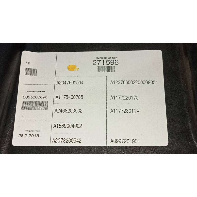 Recambio de elevalunas delantero izquierdo para mercedes clase cla (w117) cla 220 cdi edition 1 (117.303) referencia OEM IAM A20 Recambio de elevalunas delantero izquierdo para mercedes clase cla (w117) cla 220 cdi edition 1 (117.303) referencia OEM IAM A20