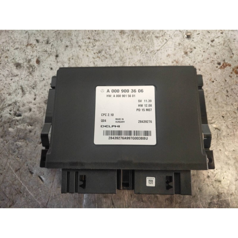 Recambio de modulo electronico para mercedes clase cla (w117) cla 180 cdi (117.312) referencia OEM IAM A0009003606 A0009015601 2