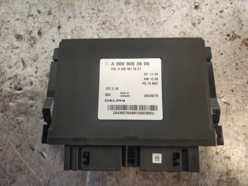 Recambio de modulo electronico para mercedes clase cla (w117) cla 180 cdi (117.312) referencia OEM IAM A0009003606 A0009015601 2