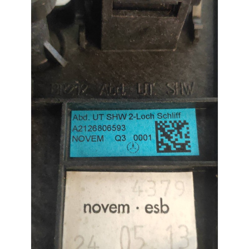 Recambio de mando multifuncion para mercedes clase e (w212) lim. e 200 cgi blueefficiency (212.034) referencia OEM IAM A21290513