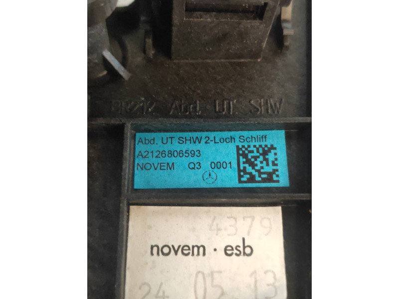 Recambio de mando multifuncion para mercedes clase e (w212) lim. e 200 cgi blueefficiency (212.034) referencia OEM IAM A21290513