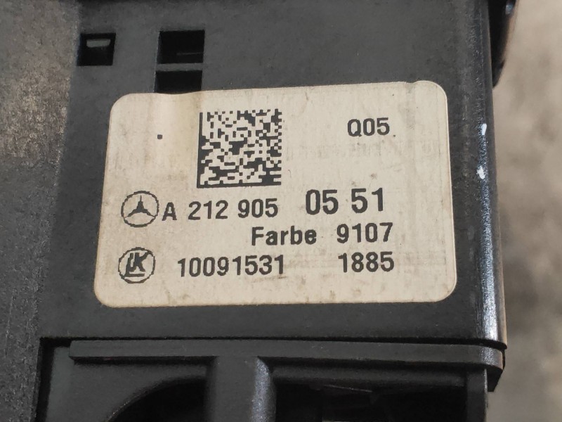 Recambio de mando luces para mercedes clase cla (w117) cla 180 cdi (117.312) referencia OEM IAM A2129050551  