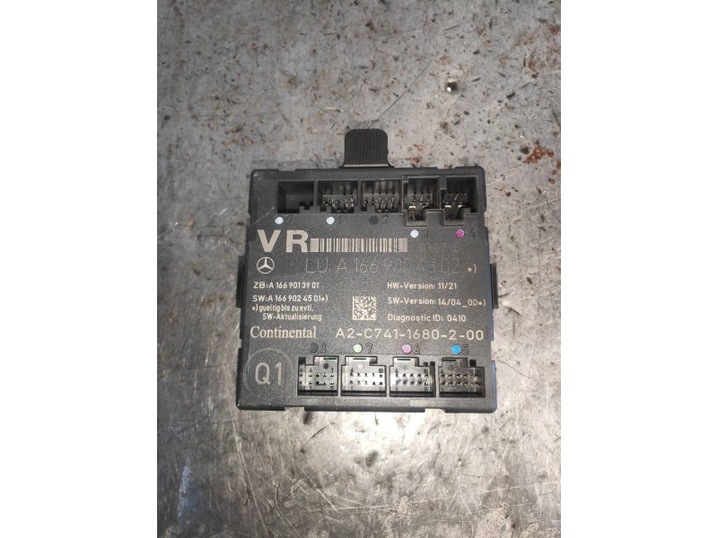 Recambio de modulo electronico para mercedes clase cla (w117) cla 180 cdi (117.312) referencia OEM IAM A1669004302 A2C7411680200