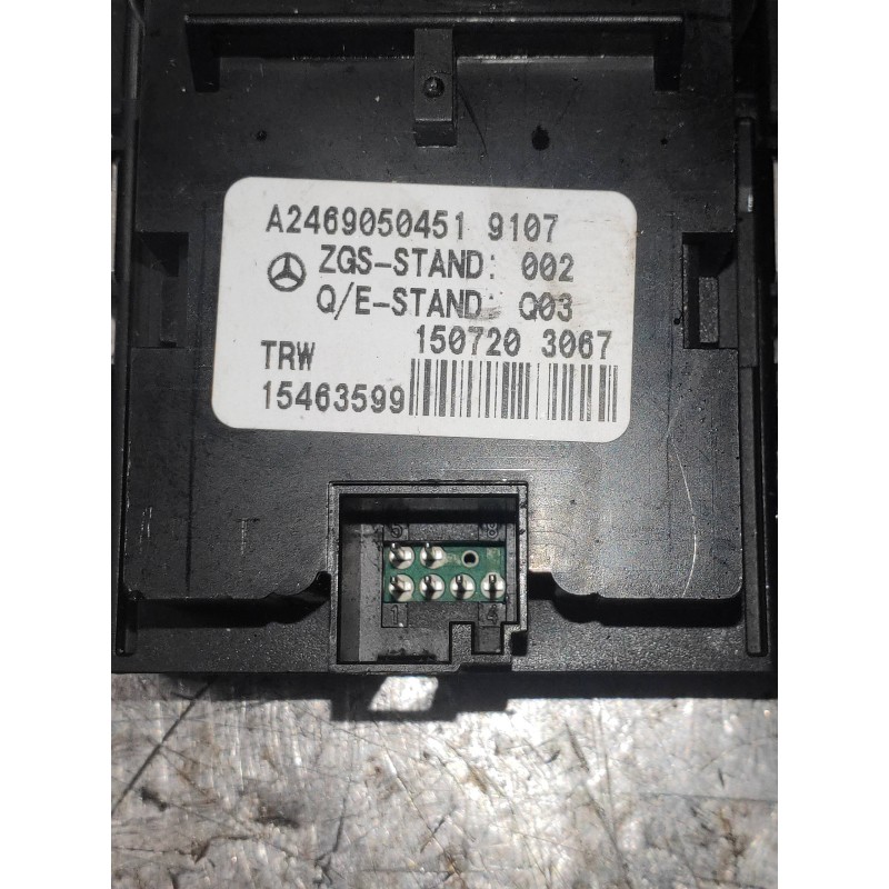 Recambio de mando multifuncion para mercedes clase cla (w117) cla 180 cdi (117.312) referencia OEM IAM A2469050451 15463599 