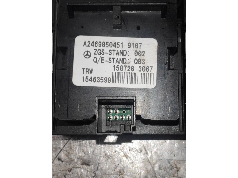 Recambio de mando multifuncion para mercedes clase cla (w117) cla 180 cdi (117.312) referencia OEM IAM A2469050451 15463599 