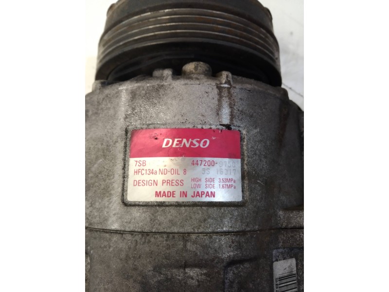 Recambio de compresor aire acondicionado para bmw serie 5 berlina (e39) 520i referencia OEM IAM 4472009750 7SB16D 