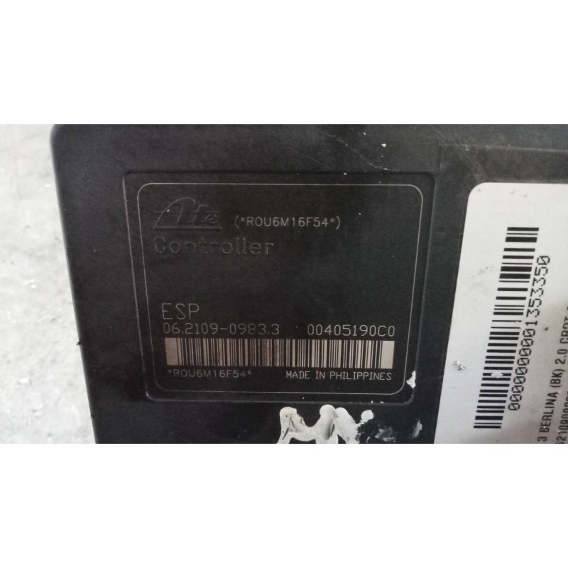 Recambio de abs para mazda 3 berlina (bk) 2.0 crdt sportive referencia OEM IAM 06210909833 06210207094 6N612C405EA