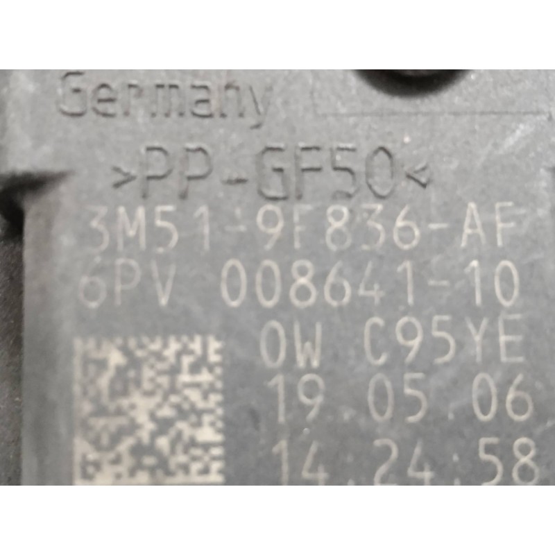 Recambio de potenciometro pedal para ford focus c-max (cap) 1.6 tdci cat referencia OEM IAM 6PV00864110 3M519F836AF 