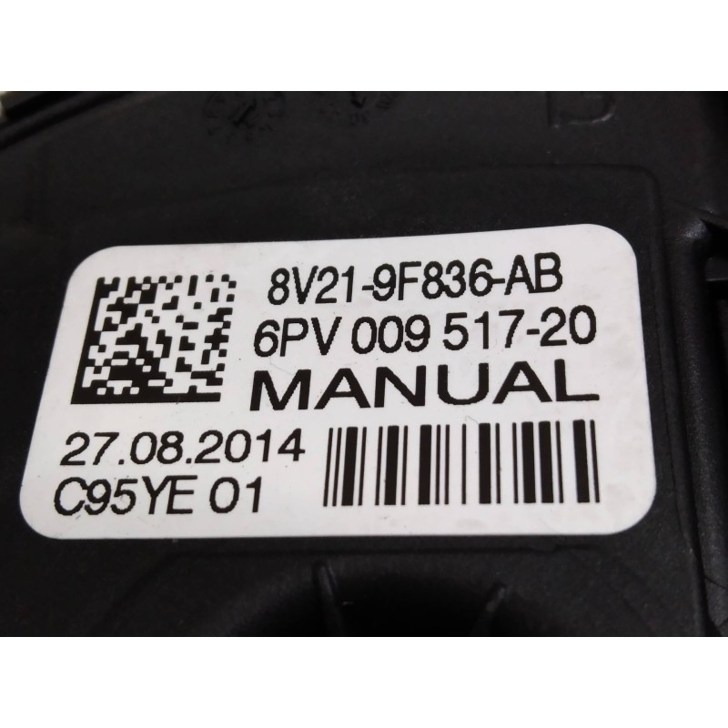 Recambio de potenciometro pedal para ford fiesta (ccn) 1.25 16v cat referencia OEM IAM 6PV00951720 8V219F836AB 