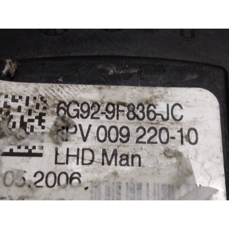 Recambio de potenciometro pedal para ford s-max (ca1) 1.8 tdci cat referencia OEM IAM 6PV00922010 6G929F836JC 
