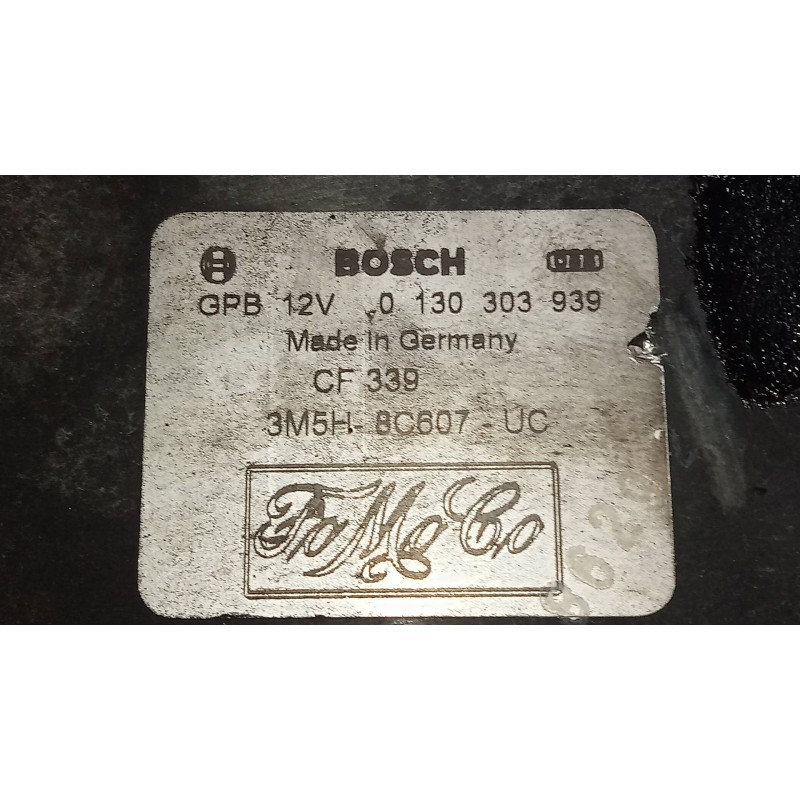 Recambio de electroventilador para ford focus c-max (cap) ambiente (d) referencia OEM IAM 3M5H8C607UC 0130303939 1137328148