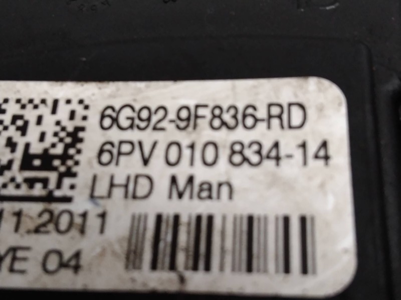 Recambio de potenciometro pedal para ford mondeo ber. (ca2) 2.0 tdci cat referencia OEM IAM 6PV01083414 6G929F836RD 