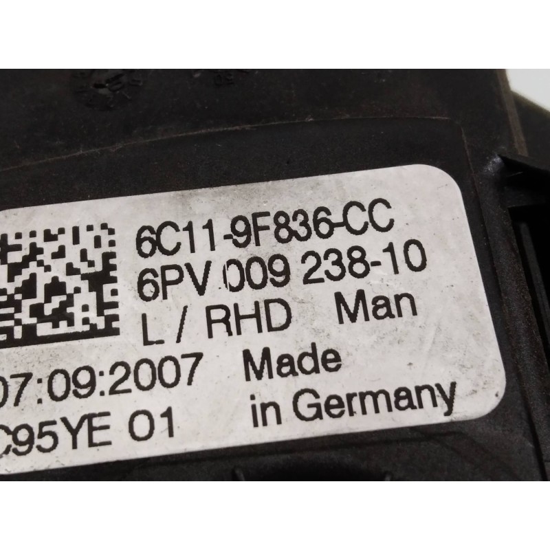 Recambio de potenciometro pedal para ford transit caja cerrada ´06 2.2 tdci cat referencia OEM IAM 6PV00923810 6C119F836CC 