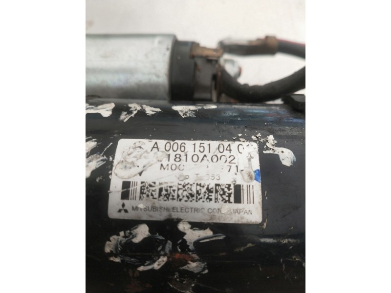 Recambio de motor arranque para smart forfour cdi (50kw) referencia OEM IAM A0061510401 1810A002 