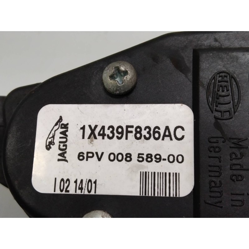 Recambio de potenciometro pedal para jaguar x-type 2.5 v6 24v cat referencia OEM IAM 6PV00858900 1X439F836AC 