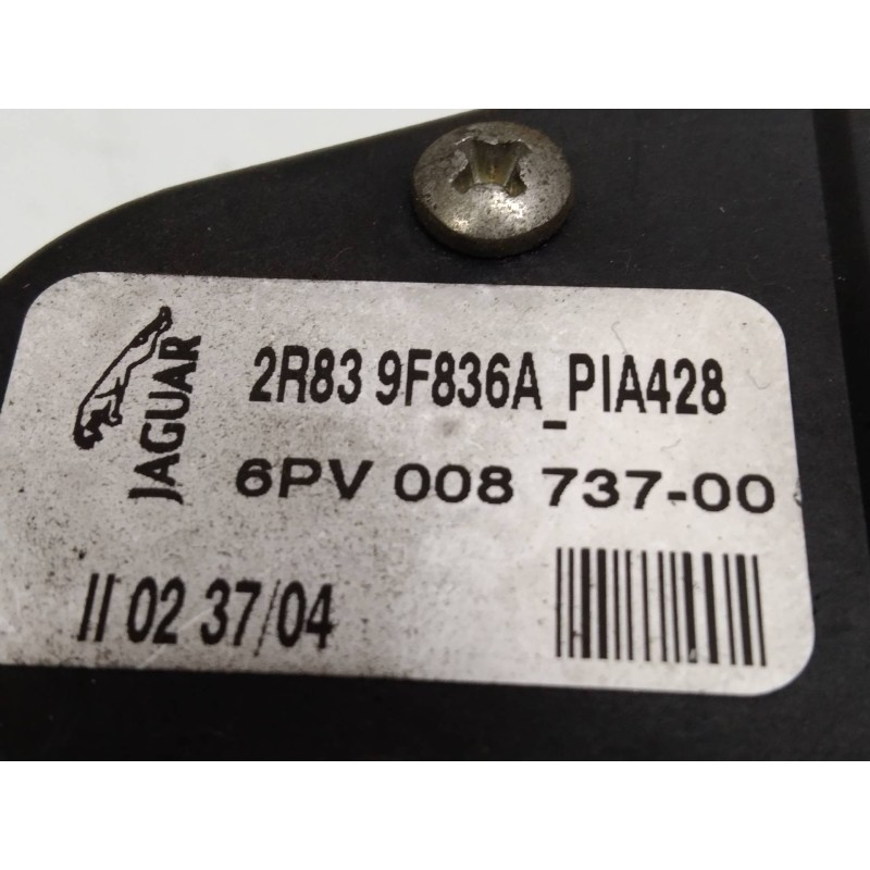 Recambio de potenciometro pedal para jaguar s-type 2.7 v6 diesel classic referencia OEM IAM 6PV00873700 2R839F836A 