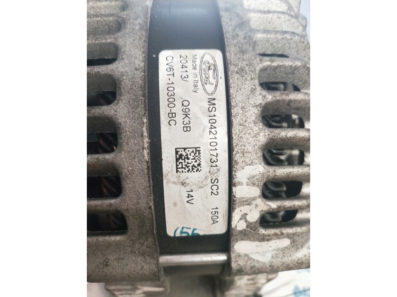 Recambio de alternador para ford fiesta (ccn) black edition referencia OEM IAM MS1042101731 CV610300BC 