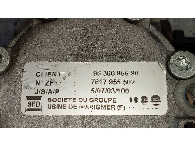 Recambio de bomba direccion para citroen c5 berlina 2.0 hdi sx referencia OEM IAM 9636086680 7617955502 