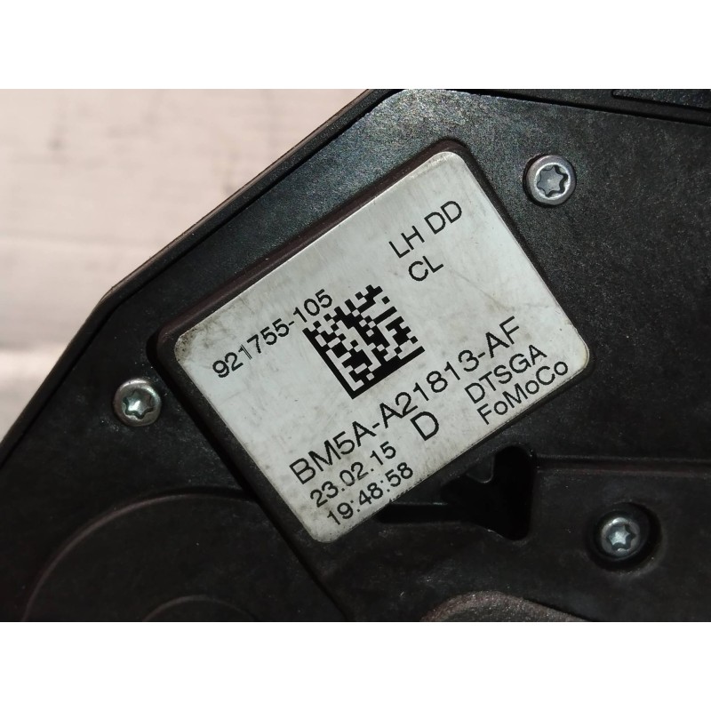 Recambio de motor cierre centralizado delantero izquierdo para ford focus lim. 1.6 tdci cat referencia OEM IAM BM5AA21813AF 9217