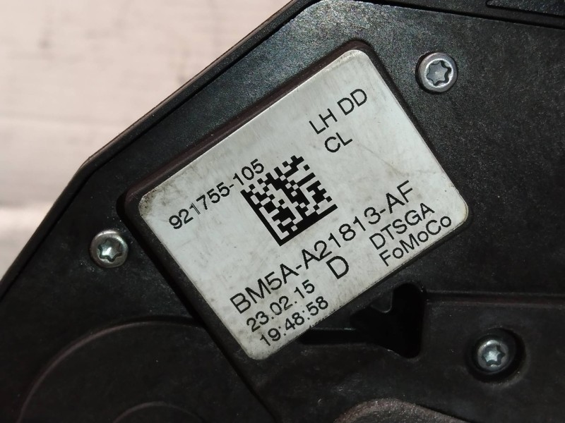 Recambio de motor cierre centralizado delantero izquierdo para ford focus lim. 1.6 tdci cat referencia OEM IAM BM5AA21813AF 9217