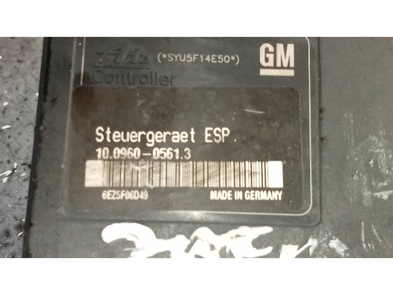 Recambio de abs para opel zafira b energy referencia OEM IAM 10096005613 10020602494 13235025