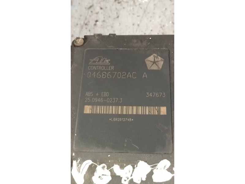 Recambio de abs para chrysler voyager (rg) 2.8 crd grand voyager limited referencia OEM IAM 25094602373 04686702AC 