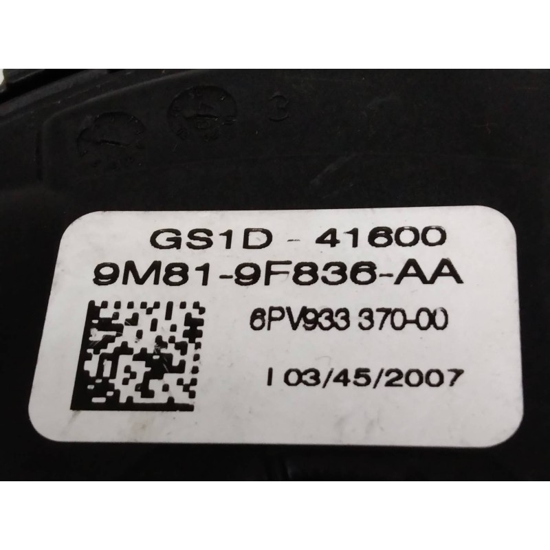 Recambio de potenciometro pedal para mazda 6 kombi (gh) 2.0 turbodiesel cat referencia OEM IAM 6PV93337000 9M819F836AA 