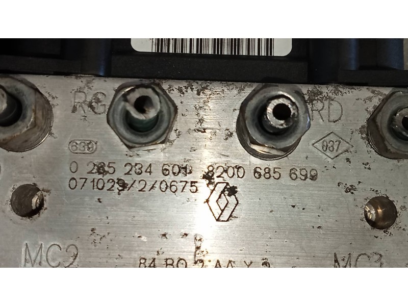Recambio de abs para renault megane ii berlina 5p luxe dynamique referencia OEM IAM 0265234601 8200685699 0265950728