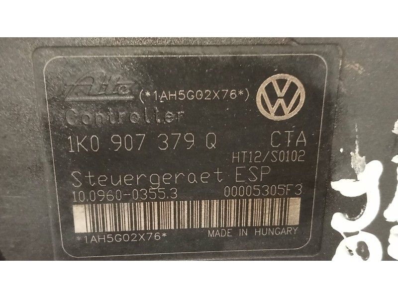 Recambio de abs para volkswagen golf iv berlina (1j1) básico referencia OEM IAM 100960303553 1K0907379Q 1K0614517 10020601804