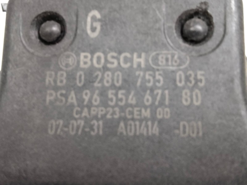 Recambio de potenciometro pedal para mercedes clase c (w201) berlina 2.0 cat referencia OEM IAM 0280755035 9655467180 
