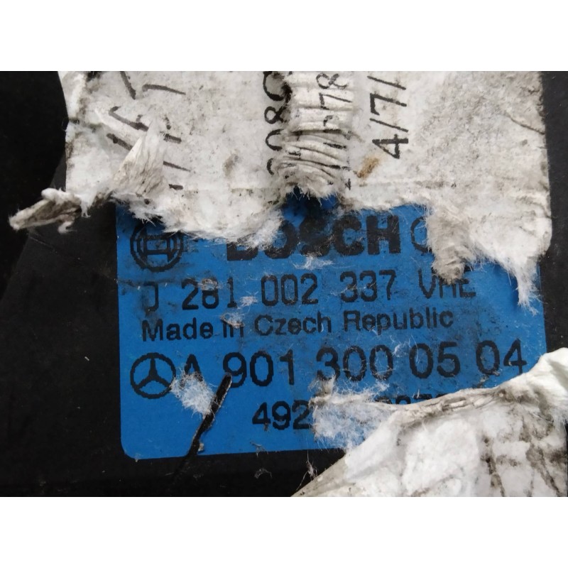 Recambio de potenciometro pedal para mercedes sprinter 02.00  caja cerrada 2.2 cdi cat referencia OEM IAM 0281002337 A9013000504