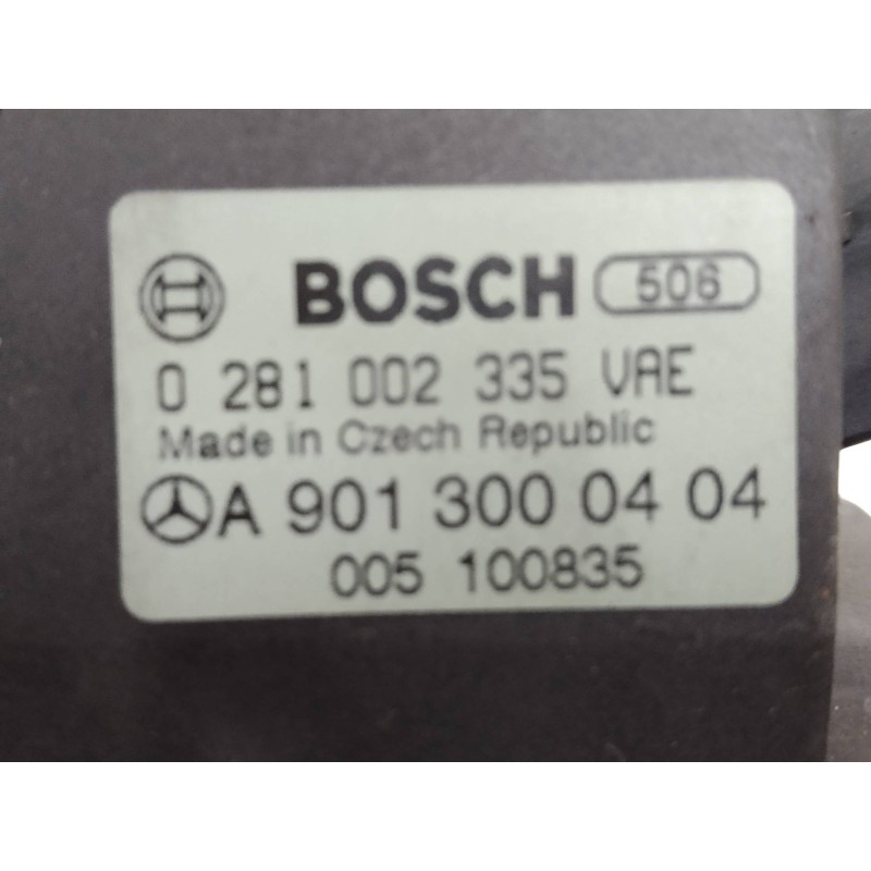 Recambio de potenciometro pedal para mercedes sprinter 02.00  caja cerrada 2.2 cdi cat referencia OEM IAM 0281002335 A9013000404