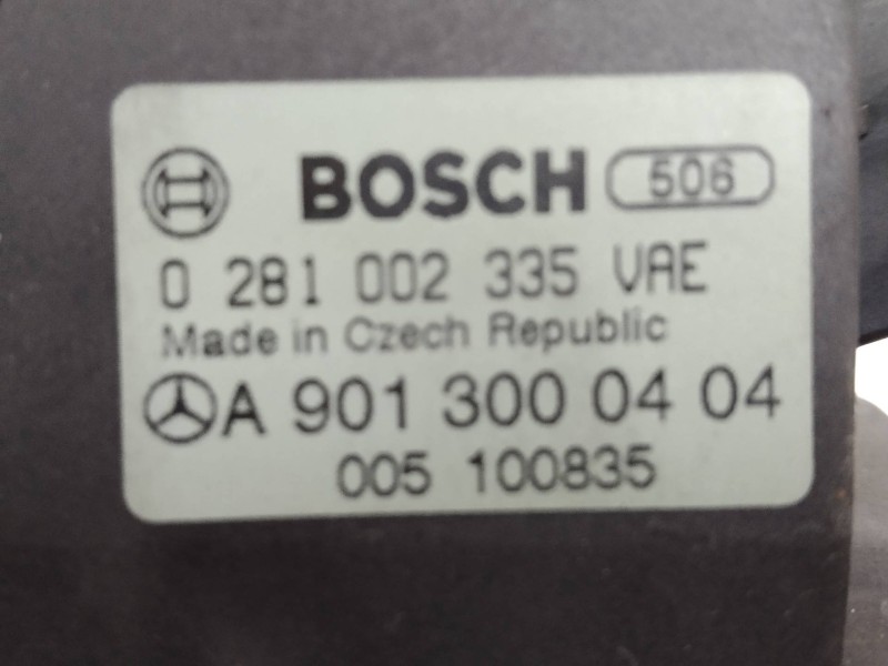 Recambio de potenciometro pedal para mercedes sprinter 02.00  caja cerrada 2.2 cdi cat referencia OEM IAM 0281002335 A9013000404