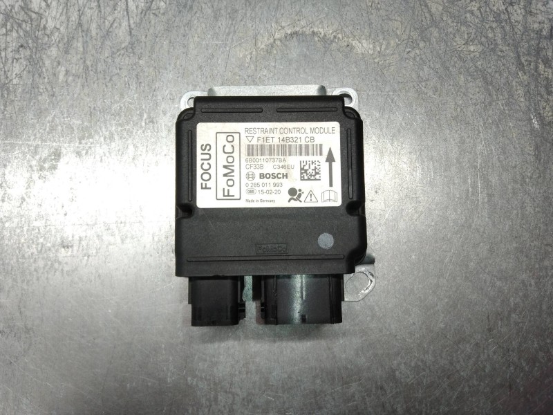 Recambio de centralita airbag para ford focus lim. 1.6 tdci cat referencia OEM IAM 0285011993 F1ET14B321CB CF33B