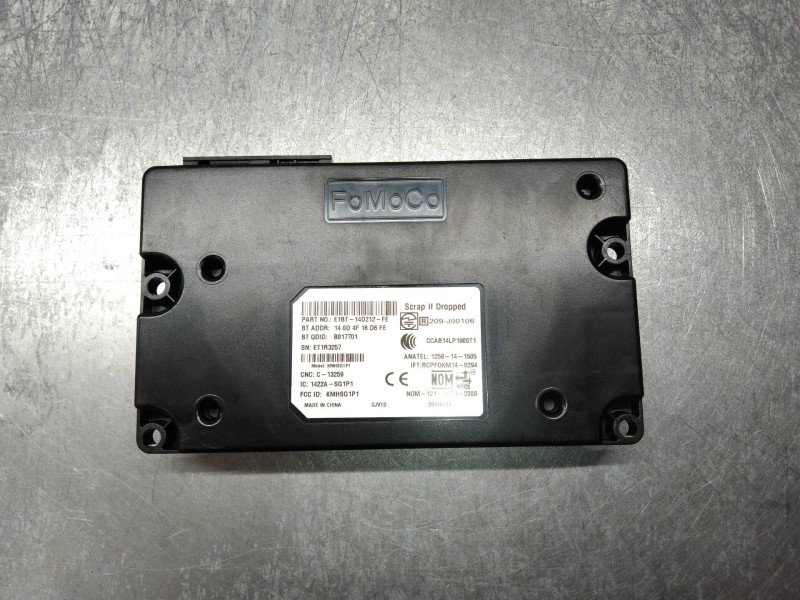 Recambio de modulo electronico para ford focus lim. 1.6 tdci cat referencia OEM IAM E1BT14D212FE  