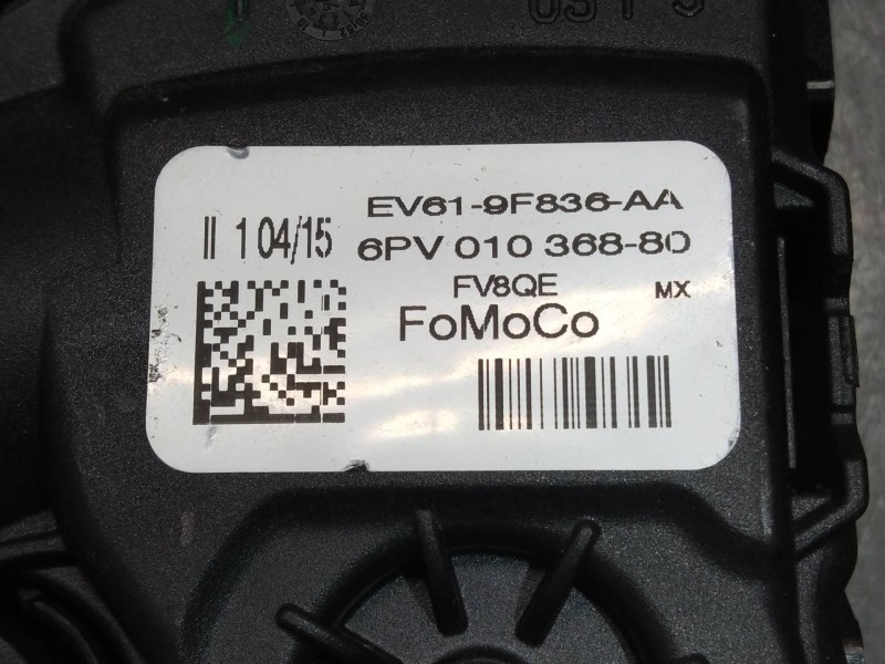 Recambio de potenciometro pedal para ford focus lim. 1.6 tdci cat referencia OEM IAM EV619F836AA  