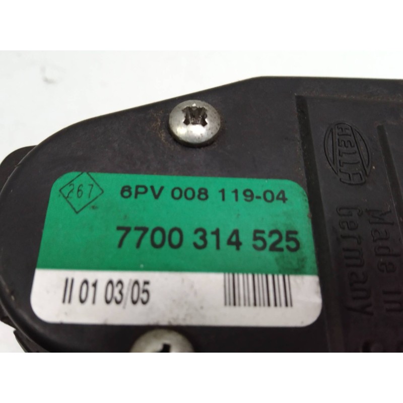 Recambio de potenciometro pedal para nissan interstar mod. 04 (x70) 2.5 dci diesel cat referencia OEM IAM 6PV00811904 7700314525