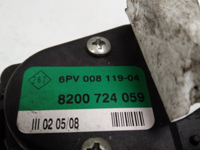 Recambio de potenciometro pedal para nissan interstar (x70) 2.5 dci diesel cat referencia OEM IAM 6PV00811904 8200724059 