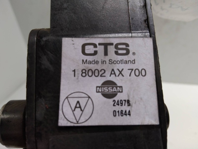 Recambio de potenciometro pedal para nissan tiida (c11x/sc11x) visia referencia OEM IAM 18002AX700  