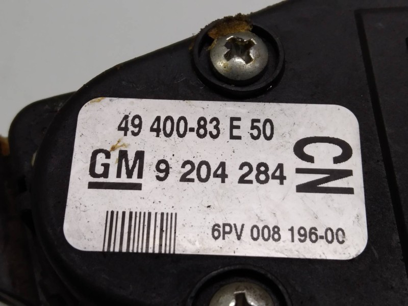 Recambio de potenciometro pedal para opel agila 1.2 16v cat (z 12 xe / lw4) referencia OEM IAM 6PV00819600 4940083E50 