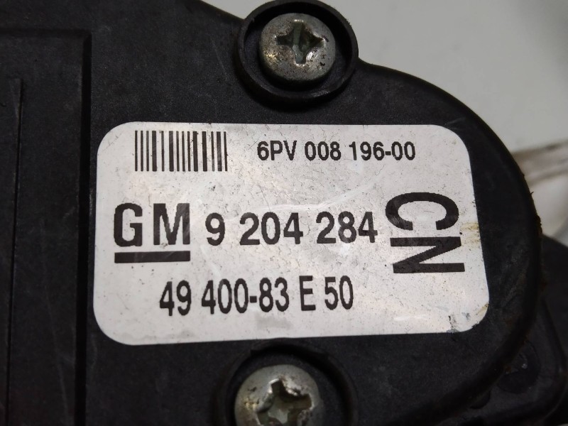 Recambio de potenciometro pedal para opel agila 1.2 16v cat (z 12 xe / lw4) referencia OEM IAM 6PV00819600 4940083E50 