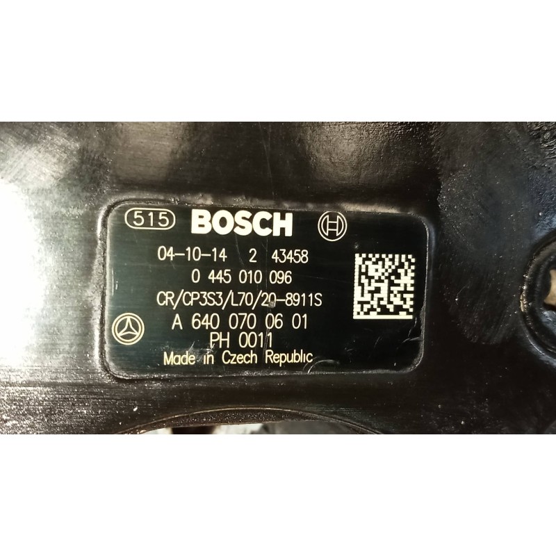 Recambio de bomba inyeccion para mitsubishi colt berlina 5 (z30a) 1.5 di-d instyle (d) referencia OEM IAM 0445010096 A6400700601