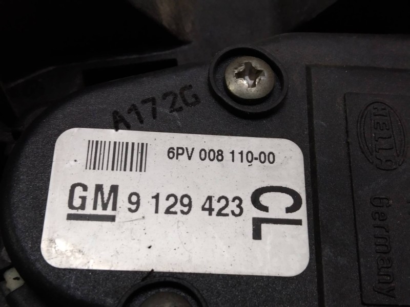 Recambio de potenciometro pedal para opel combo (corsa c) 1.7 16v di cat (y 17 dtl / lk8) referencia OEM IAM 6PV00811000 9129423