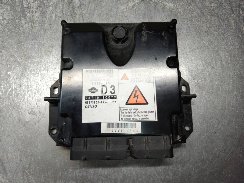 Recambio de centralita motor uce para nissan navara pick-up (d40m) 2.5 dci diesel cat referencia OEM IAM 23710EC07C MB2758006754